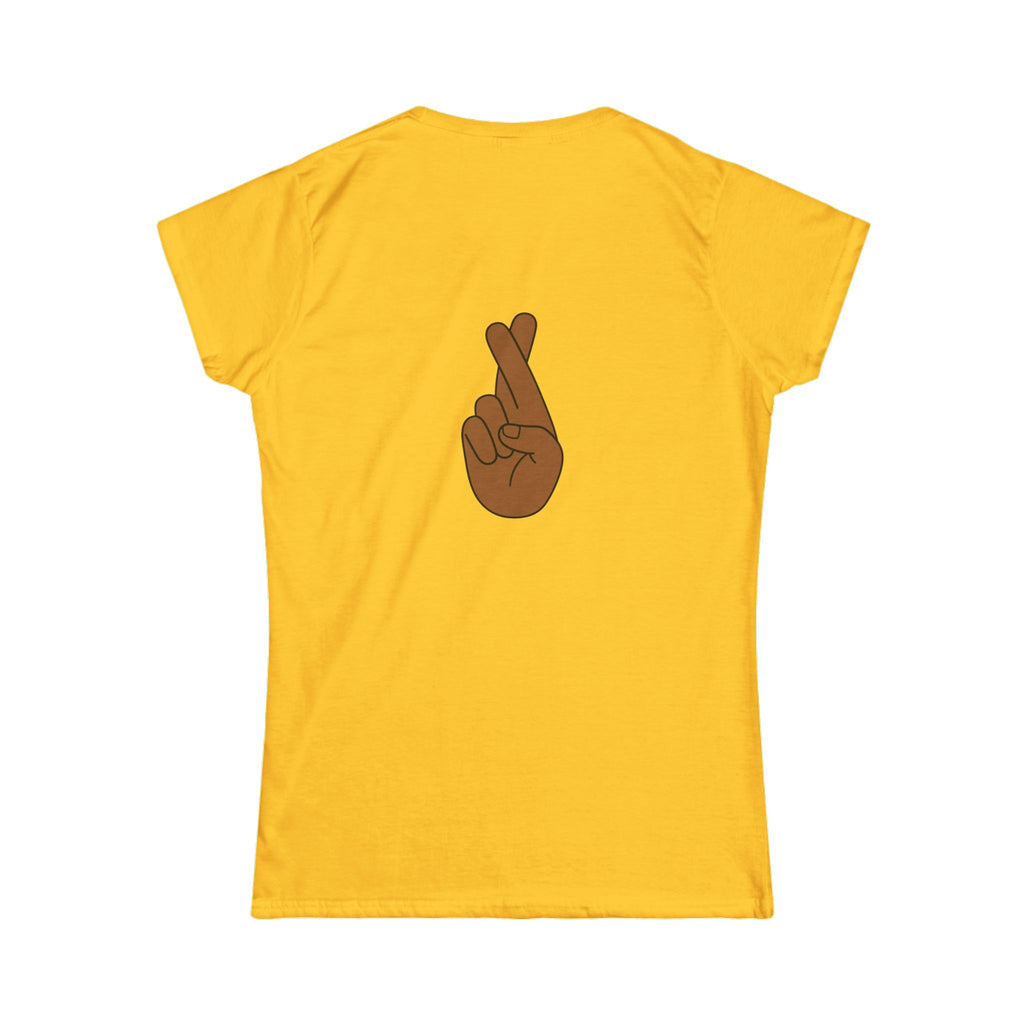 Woman's softstyle tee "I PINKY SWEAR"