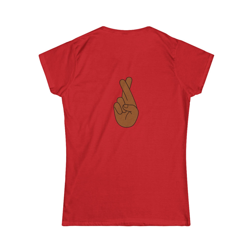 Woman's softstyle tee "I PINKY SWEAR"